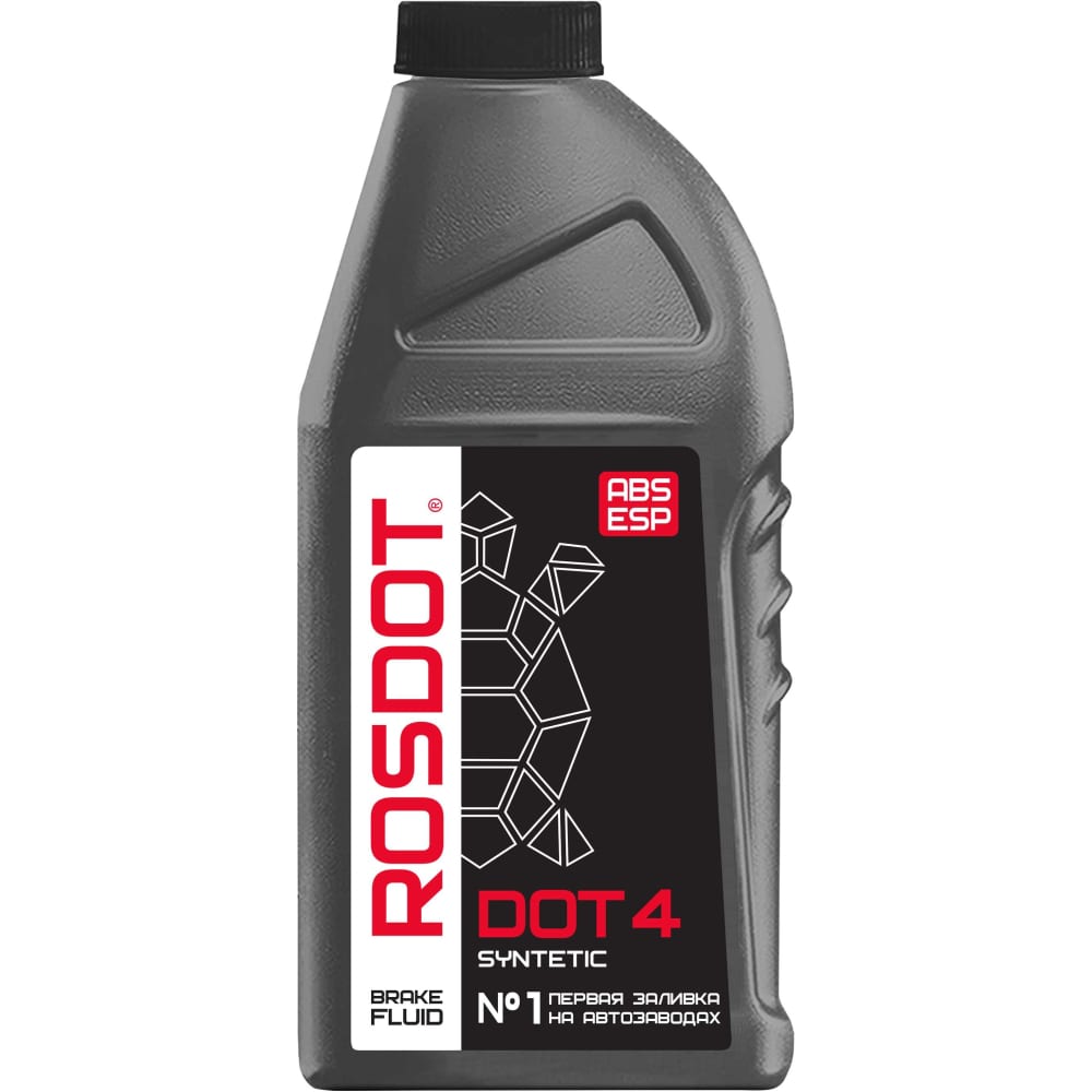 тормозная жидкость rosdot dot4 455г Тормозная жидкость ROSDOT