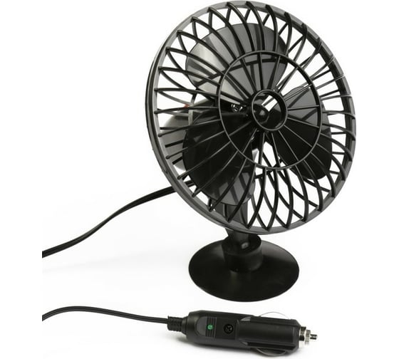 Изображение товара Вентилятор в салон Airline 12,5 см на присоске пластик 24В ACF-24-04