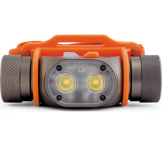 Изображение товара Налобный фонарь ЯРКИЙ ЛУЧ PANDA 2R 2xCREE XP-G3 max.800лм, 5 реж, Li-Ion аккум. 2600mAh, встр. ЗУ 4606400105695