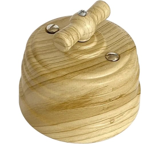 Изображение товара Пластиковый поворотный выключатель МЕЗОНИНЪ 4 положения, цвет - сосна GE30401-11