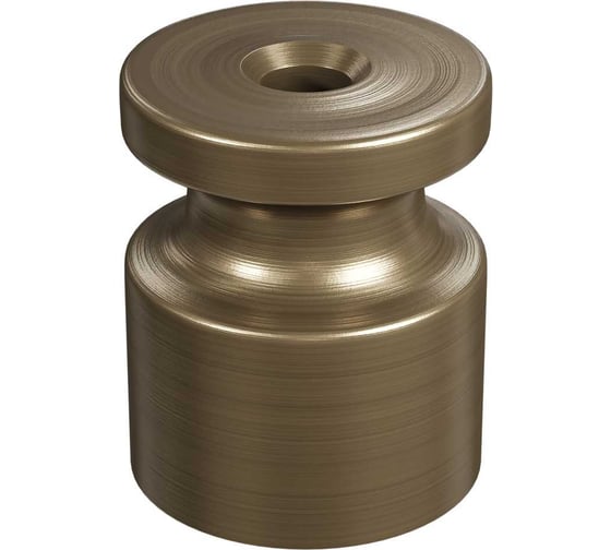 Изображение товара Универсальный пластиковый изолятор МЕЗОНИНЪ, цвет - бронза (10шт/уп) GE30025-36-R10