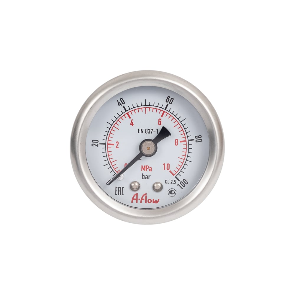 Изображение товара Манометр из нержавеющей стали 0-100 бар D40 мм NPT 1/8" G20-S-2N-40B-100bar