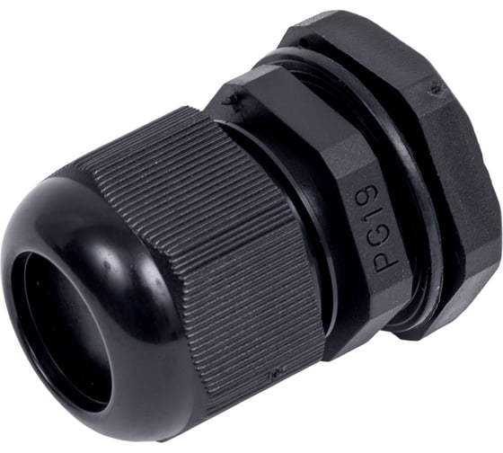 Изображение товара Пластиковый кабельный ввод FORTISFLEX pg 19 (12-16 мм) (ч) 88644