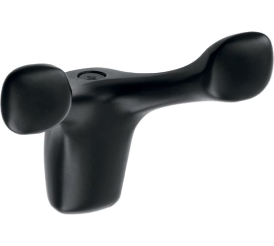 Изображение товара Мебельный крючок GTV TOLEDO B черный матовый WZ-TOLED-B0-20M