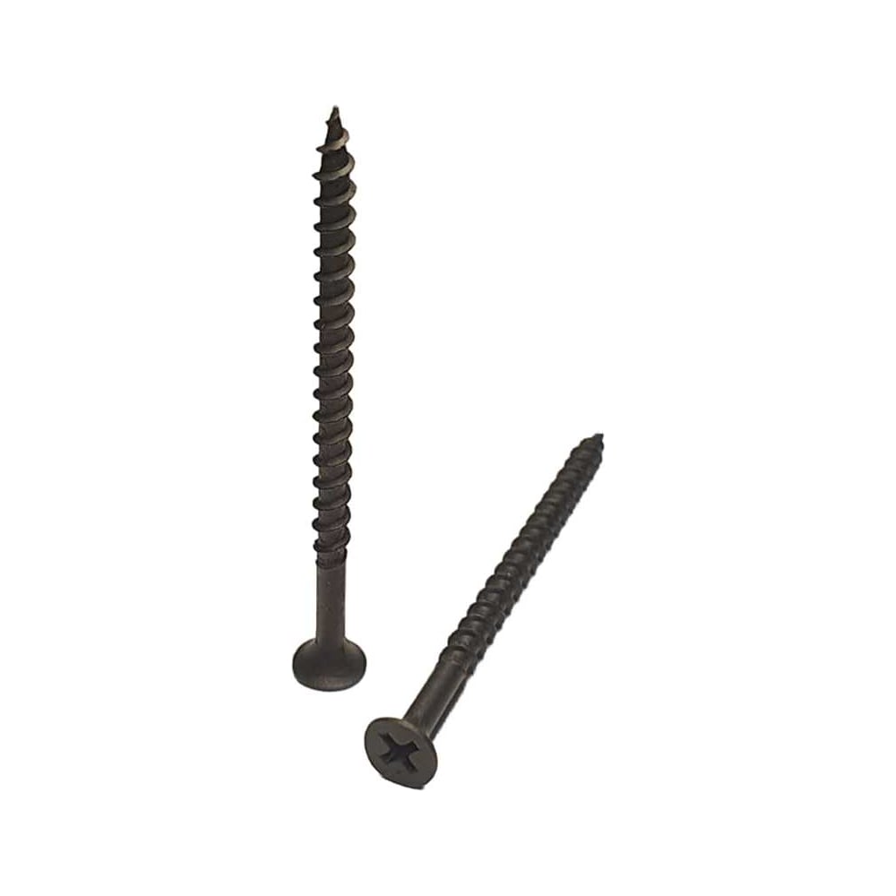 Изображение товара Саморез по дереву GSMETZ 4.2x70 мм черный фосфатированный 1 кг 204 шт