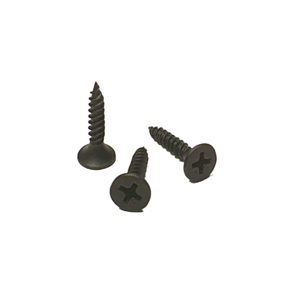 Изображение товара Черный саморез по металлу, дереву, гкл GSMETZ 3.5x19 мм, усиленный, фосфатированный, 1 кг, 833 шт., ph2 1013519-1