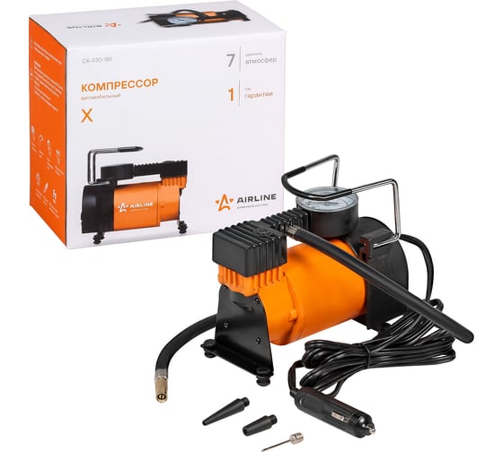 Изображение товара Компрессор Airline X TORNADO AC580 30л/мин., 7 АТМ CA-030-18S