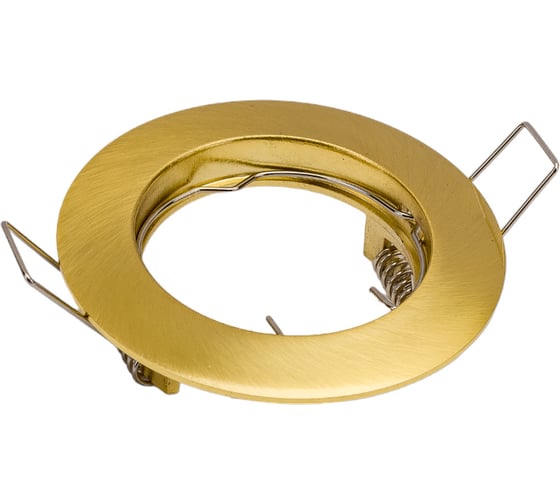 Изображение товара Встраиваемый спот POWERLIGHT 1хGU5,3x50W золото, алюм.литье 6149/1-4SGD