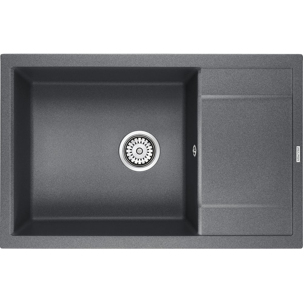 Изображение товара Гранитная мойка Paulmark FLUGEN 60 графит, 780x500 мм PM317850-DG