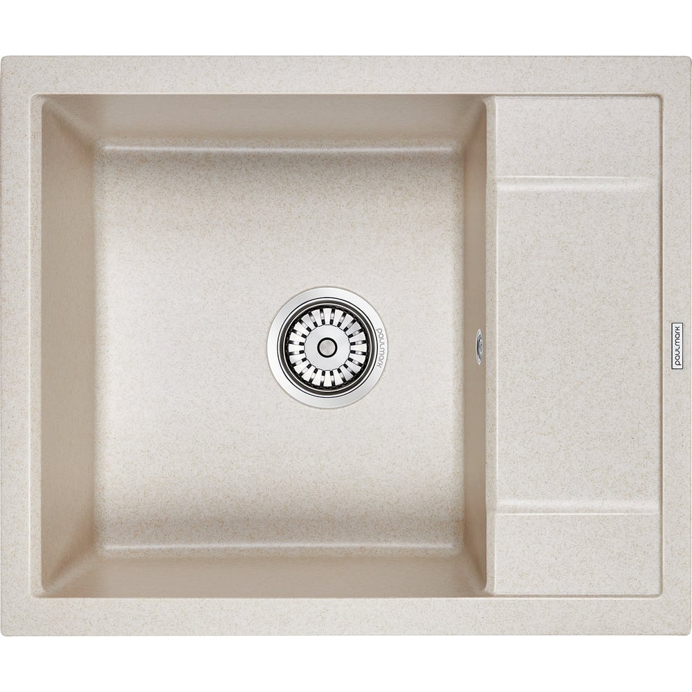 Изображение товара Гранитная мойка Paulmark FLUGEN 50-600 бежевый 600x500 мм
