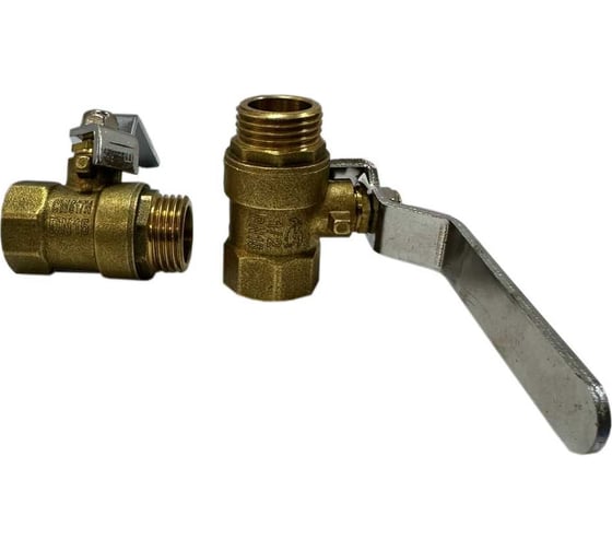 Изображение товара Шаровой кран KOFULSO серия BRASSCO BLITZ 1/2 " ручка-рычаг BP/HP Кр15 ВР/НР р