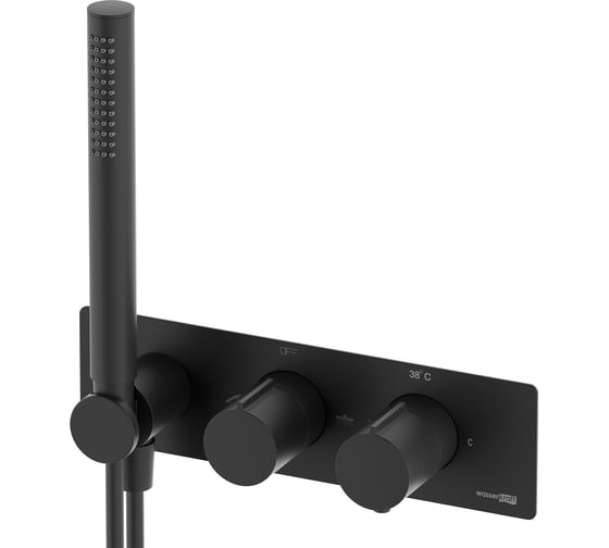 Изображение товара Термостатический смеситель для душа WasserKraft Elbe со встраиваемой системой монтажа 7488 Thermo