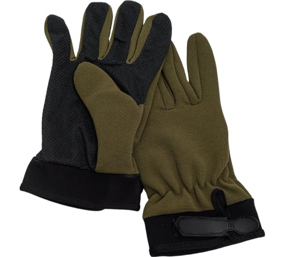 Изображение товара Туристические перчатки Следопыт зеленые, размер xl PF-GT-G01