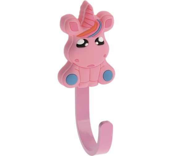Изображение товара Мебельный крючок GTV WM-UNICORN единорог, розовый WM-UNICORN-RZ