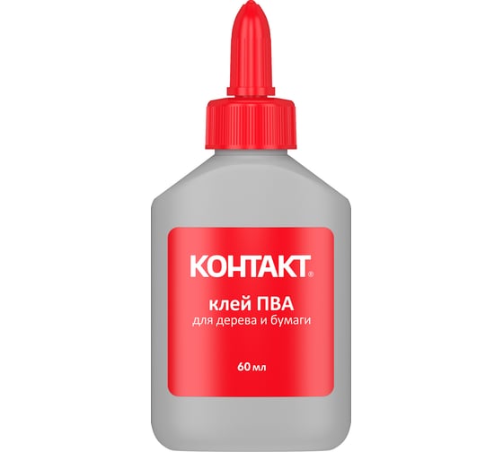 Изображение товара Клей ПВА Контакт 60 мл 12055