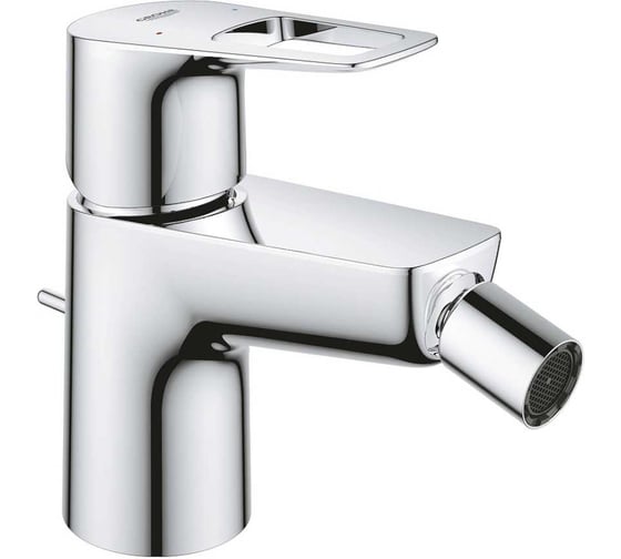 Изображение товара Смеситель для биде GROHE BauLoop с рычажным донным клапаном, хром 23338001