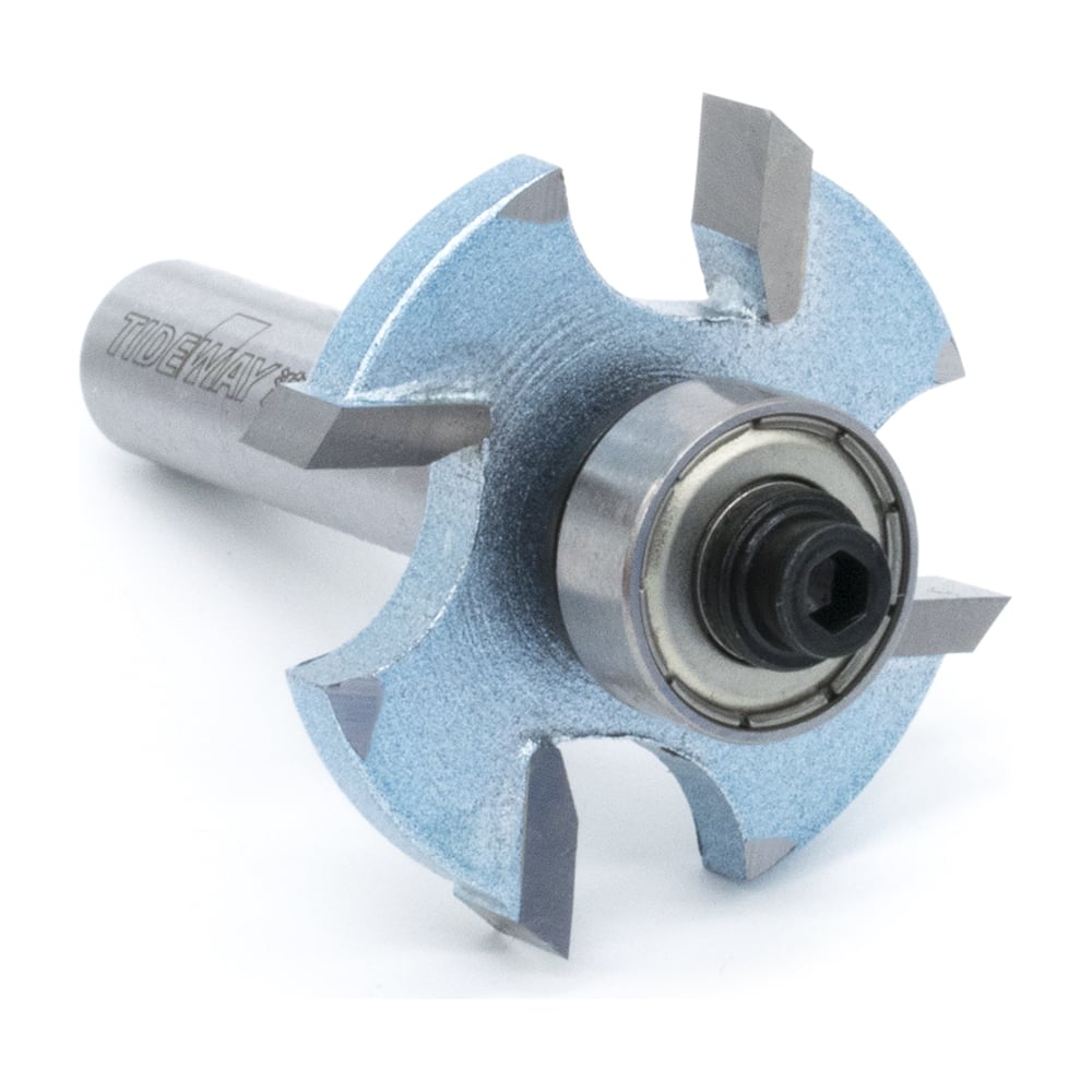 Изображение товара Фреза торцевая пазовая с нижним подшипником 32х8х4.8х48 мм Tideway LC16040304