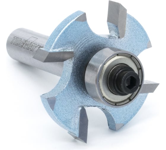 Изображение товара Фреза торцевая пазовая с нижним подшипником 32х8х4.8х48 мм LC16040304 Tideway 11312