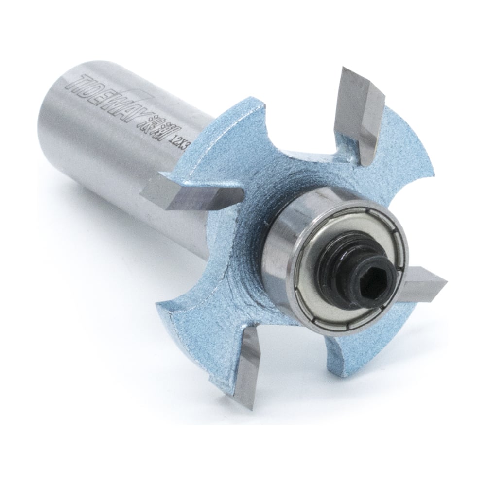 Изображение товара Фреза торцевая пазовая с нижним подшипником 32х12х4.8х54 мм LC16040308 Tideway 11320