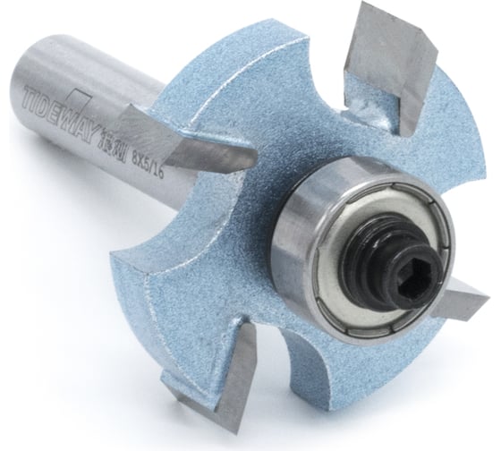 Изображение товара Фреза торцевая пазовая с нижним подшипником 32х8х8х51 мм LC16040504 Tideway 11314