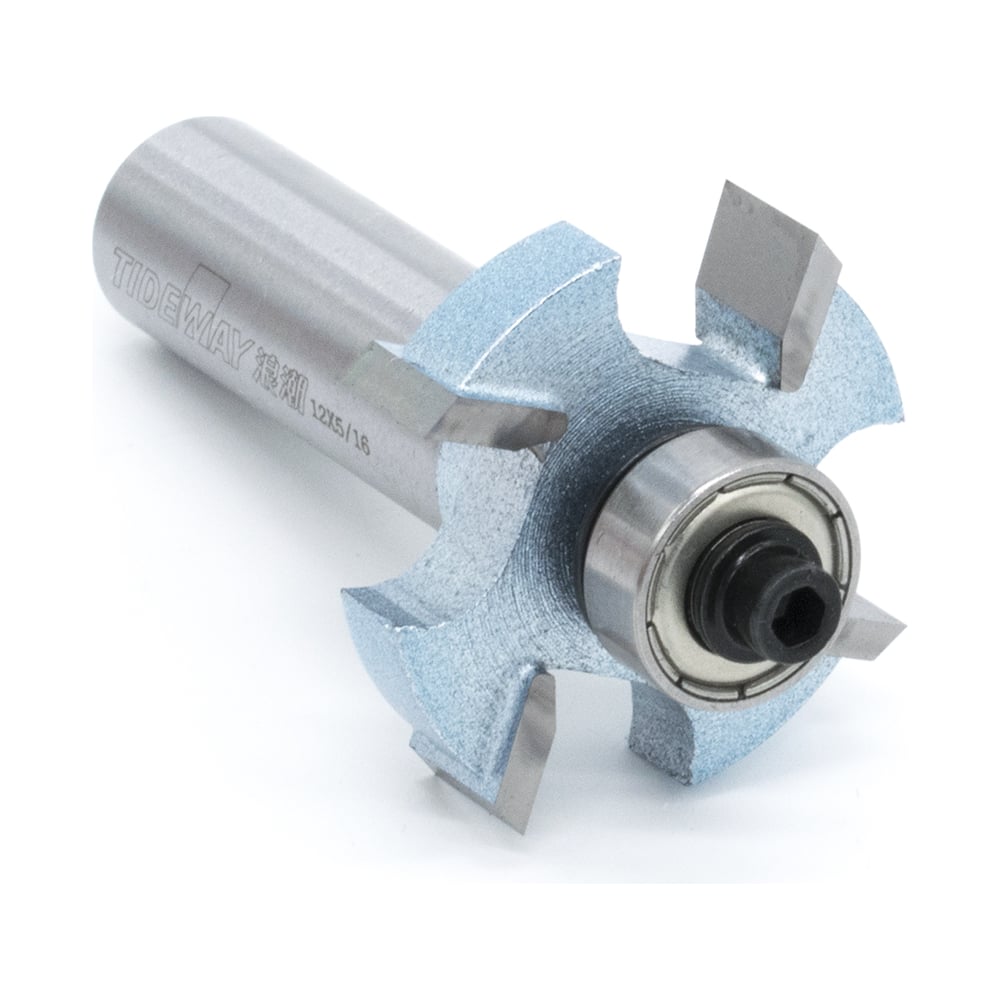 Изображение товара Торцевая пазовая фреза с нижним подшипником 32х12х8х57 мм Tideway