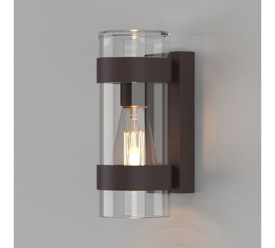 Изображение товара Садово-парковый светильник Elektrostandard falcon 35167/d темно-коричневый a063466