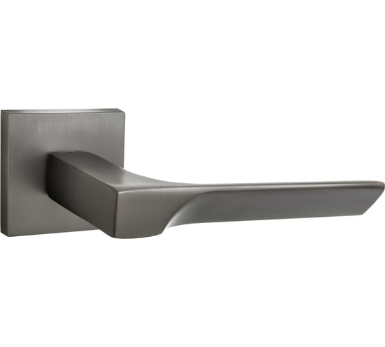 Изображение товара Дверная ручка PUERTO Кастаньоле, серия SLIM, матовый черный никель, INAL 549-03 slim MBN