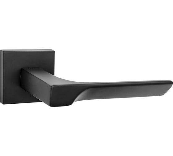 Изображение товара Дверная ручка PUERTO Кастаньоле, серия SLIM, черный, INAL 549-03 slim B