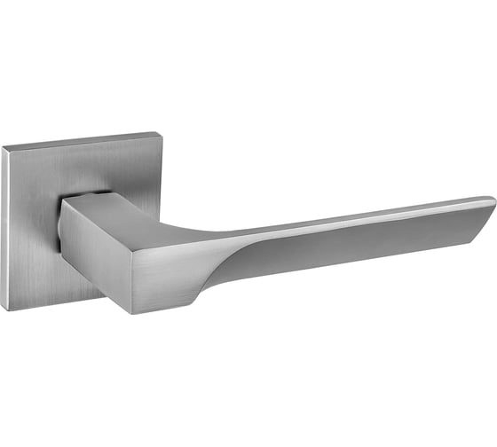 Изображение товара Дверная ручка PUERTO Кастаньоле, серия SLIM, никель супер матовый, INAL 549-03 slim MSN