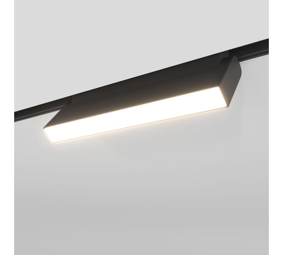 Изображение товара Умный трековый светильник Elektrostandard Slim magnetic 12w 2700-6500k dim kos 85082/01 чёрный a063543