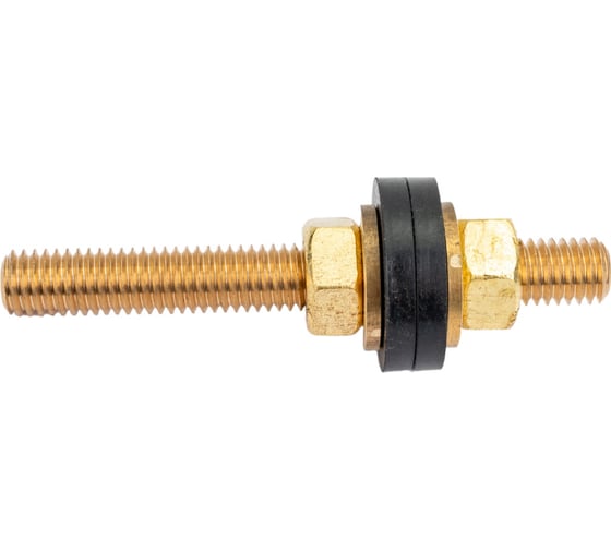 Изображение товара Латунная шпилька MasterProf МР 8 мм с гайками для унитаза 2 шт ИС.130191