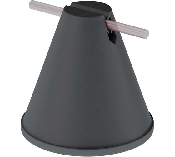 Изображение товара Держатель пластиковый Система КМ для прутка D8-10 мм H100 мм MA0275 DPP-H100-D8-10