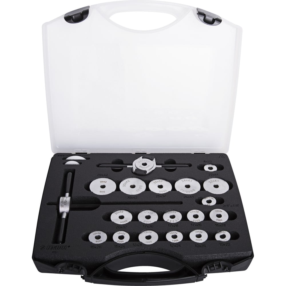 Изображение товара Универсальный набор для запрессовки подшипников Unior 623301 - профессиональный инструмент