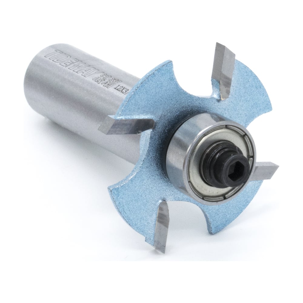 Изображение товара Фреза торцевая пазовая с нижним подшипником 32х12х2.4х51 мм Tideway 11317