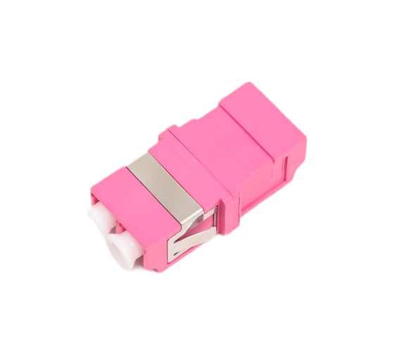 Изображение товара Адаптер DKC lc/upc-duplex top, senior/senior, sc-footprint, om4, пурпурный RNFA54DLC