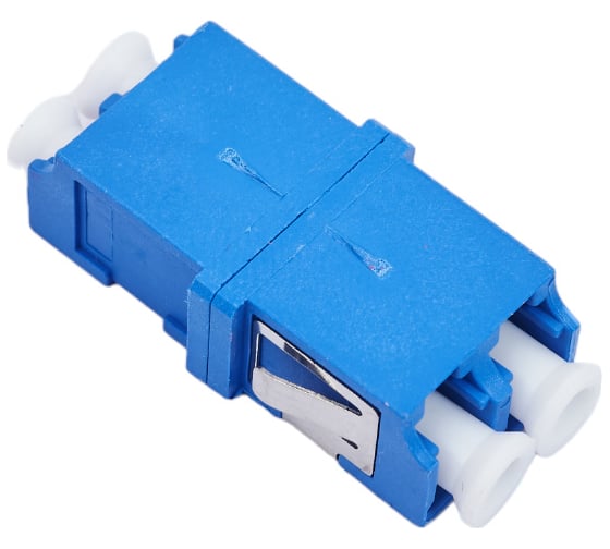 Изображение товара Адаптер DKC lc/upc-duplex top, senior/senior, sc-footprint, os2, синий RNFA9UDLC