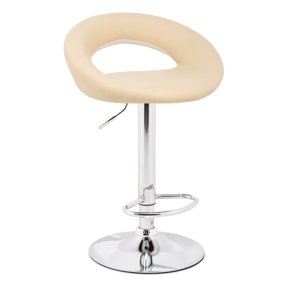 Барный стул Woodville oazis cream/chrome 15502 предназначен для дома. Благодаря высокой прочности прослужит долгое время. Эстетичный дизайн украсит любой интерьер. Стул имеет устойчивую конструкцию, поэтому защищен от случайного падения.