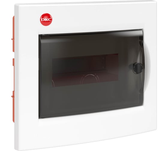 Изображение товара Щиток DKC встраиваемый, с дверцей, 8 модулей, IP41, белый, с усиленным клеммным блоком 1x87308 81708