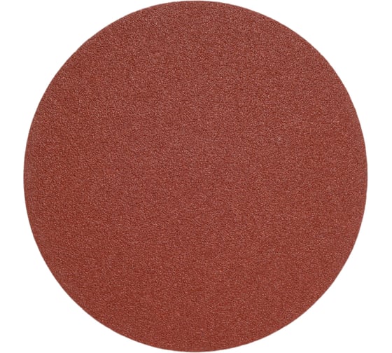 Изображение товара Шлифовальный круг AP311F 125 мм, на липучке, без отверстий, Р80, 5 шт Interflex 3133803000-5