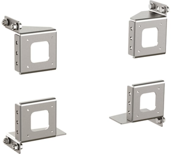 Изображение товара Кронштейн DKC для установки 19" вертикальных монтажных профилей в напольный 19" it-корпус дкс серии cqe шириной 800мм, 4 шт R5MCRE01IT