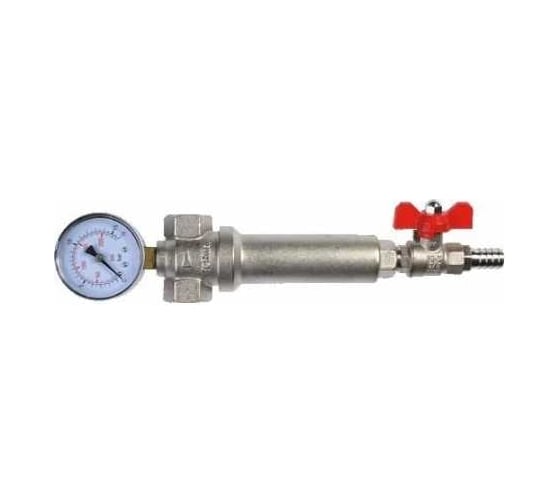 Изображение товара Фильтр с манометром Terma 1/2" (33911) 33215