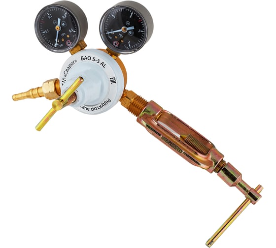 Изображение товара Редуктор ацетиленовый БАО 5-5 AL Сварог 94136