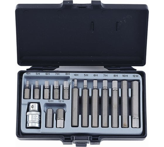 Изображение товара Набор шестигранных бит FORCE 4155 1/2