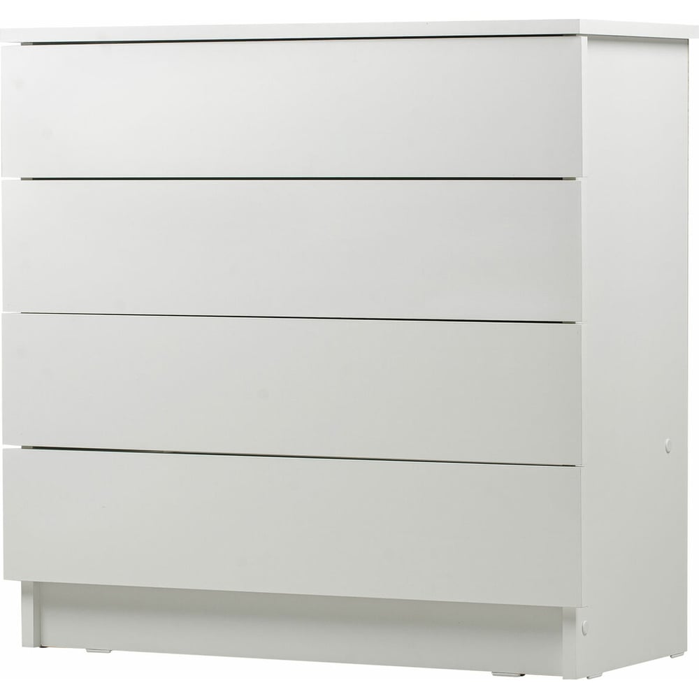 Комод BRABIX scandi cm-001, 750x330x730 мм, 4 ящика, лдсп, белый 941900 641900