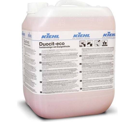 Изображение товара Базовое кислотное средство для уборки санитарных помещений KIEHL Johannes KG Duocit-eco 10л j401810
