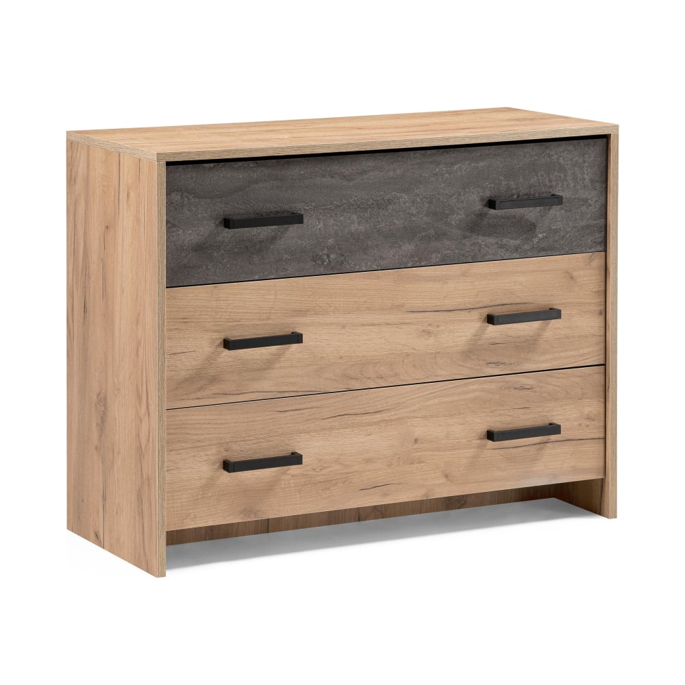 Изображение товара Мебель для спальни Woodville Taika дуб золотой/камень темный