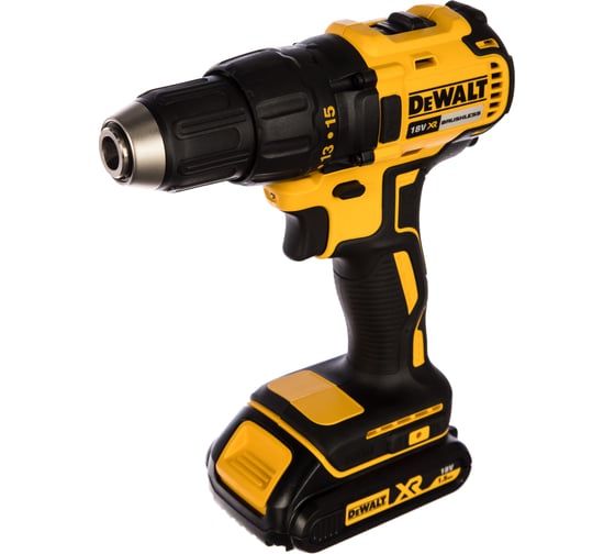 Изображение товара Бесщеточная дрель-шуруповерт DEWALT 18.0 В XR DCD777S2T