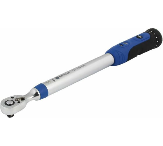 Изображение товара Динамометрический ключ NORGAU предельный с трещоткой 3/8"; 20-100 Нм, тип NTW22-010R 051110010