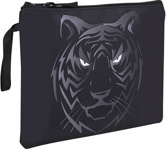 Изображение товара Папка для тетрадей BRAUBERG а5, 1 отделение, полиэстер, на молнии, с ручкой, tiger 271500