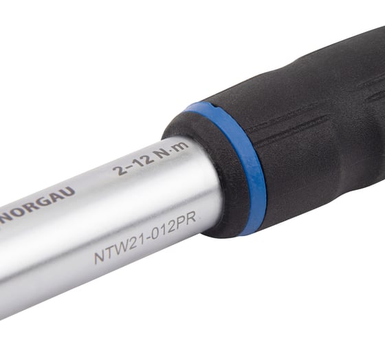 Изображение товара Динамометрический бесшкальный ключ NORGAU 1/4"; 2-12 Нм, тип NTW21-012PR 051112012